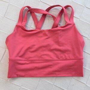 Senita Athletics - Sierra Sports Bra - Bloom Pink - longline - Medium